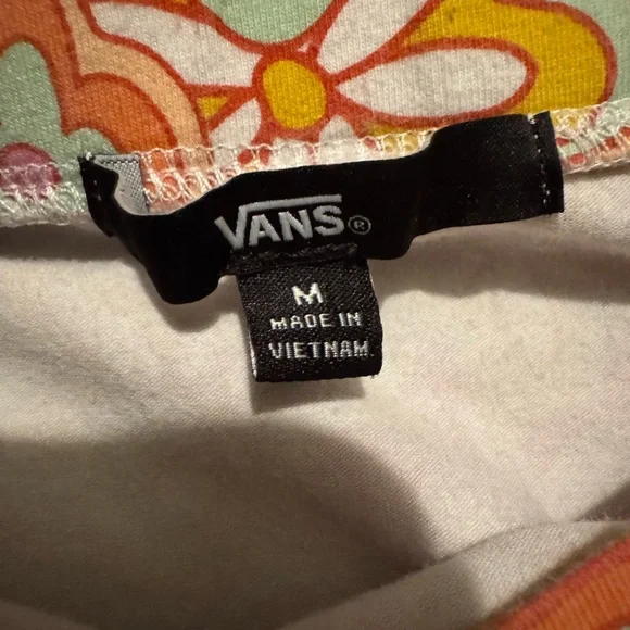 Vans Orange Multi Floral Mini Skirt - Picture 4 of 4